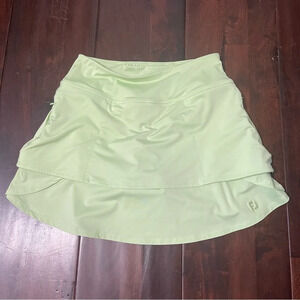 FootJoy Golf Tennis Performance Layered Skort Womens Size XS Light Green